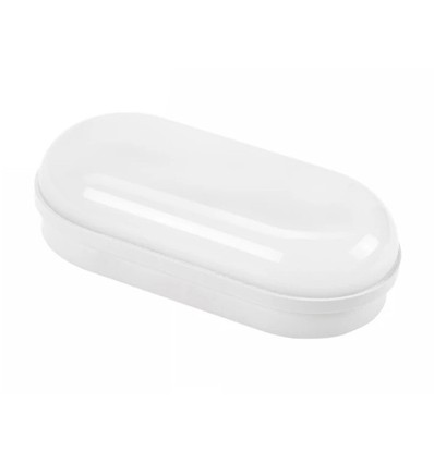 8W LED Technic Wandleuchte - IP54, IK10, oval, weiß, inkl. Leuchtmittel