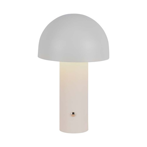 LED Tischlampe - 1800mAh Akku, Ø150x250, 3in1, weiß, Gehäuse