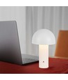 LED Tischlampe - 1800mAh Akku, Ø150x250, 3in1, weiß, Gehäuse