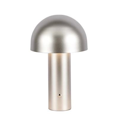 V-Tac wiederaufladbare 3-in-1 Tischlampe - Champagner/Gold, IP20, Touch-dimmbar
