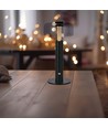 LED Tischlampe - 1800mAh Akku, Ø150x300 mm, 3000K, Schwarzes Gehäuse