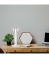 1W LED Tischleuchte mit Akku, weiß - Wiederaufladbar, 3000K, Touch dimmbar, DC 5V