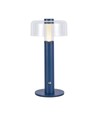 1W wiederaufladbare LED Tischleuchte - Violett, dimmbar, 3000K, USB Aufladung, 30cm hoch