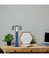 1W wiederaufladbare LED Tischleuchte - Violett, dimmbar, 3000K, USB Aufladung, 30cm hoch