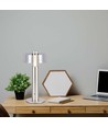 1W wiederaufladbare LED Tischleuchte, Champagner Gold - Touch dimmbar, USB-C, 3000K, 1800mAh, Höhe 30cm