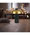3W wiederaufladbare LED Tischleuchte - Touch dimmbar, 3-in-1 CCT, gold/schwarz, inkl. USB-Kabel