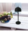 V-Tac Wiederaufladbare Tischlampe 3in1 - CCT, schwarz, IP20, Touch-dimmbar