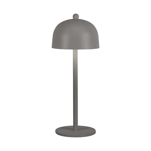 V-Tac Wiederaufladbare Tischlampe 3in1 - CCT, grau, IP20, Touch-dimmbar