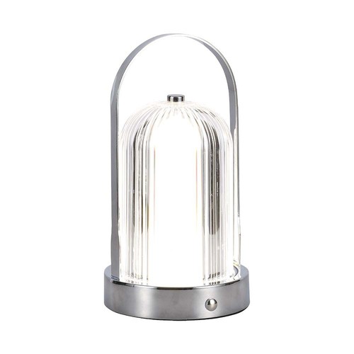 1W wiederaufladbare LED Tischleuchte, 3-in-1 CCT - Touch dimmbar, USB-C, 6-8 Stunden Akku, Antik-Finish