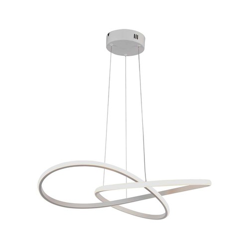 20W LED Pendelleuchte, Ø50cm - 127lm/W, weiß, rund, 3000K, inkl. Leuchtmittel
