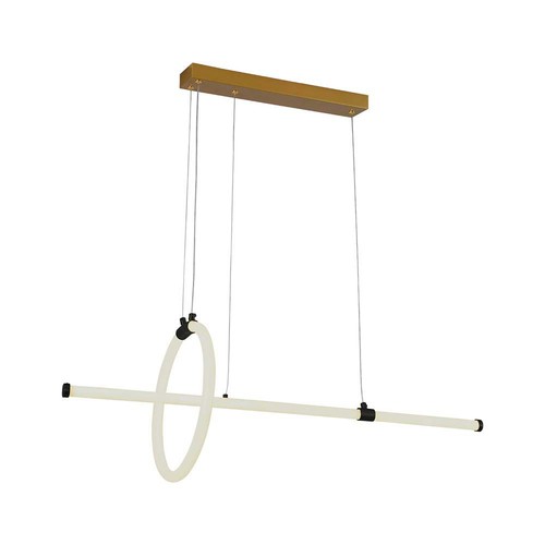 Dekorative Esstisch-Pendelleuchte, 85 cm - 3000K, schwarz