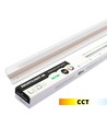 60 cm LED Troldtekt-Schiene, CCT - 19W, Akustilight, versenkt, 24V