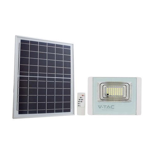 40W LED Solar Fluter mit Solarpanel - 4000K, IP65, Fernbedienung, Außenbereich, 3.2V
