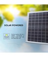 60W LED Solar Fluter - 1650lm, IP65, inkl. Solarpanel und Fernbedienung, Außenbereich