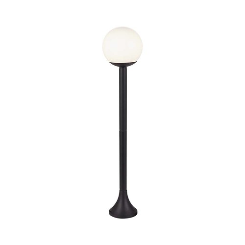Schwarze Gartenlampe - 97cm, IP44 Außenbereich, Mattschwarz, E27-Fassung, ohne Leuchtmittel