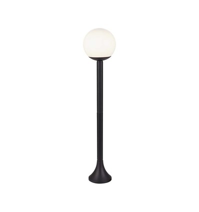 Schwarze Gartenlampe - 97cm, IP44 Außenbereich, Mattschwarz, E27-Fassung, ohne Leuchtmittel