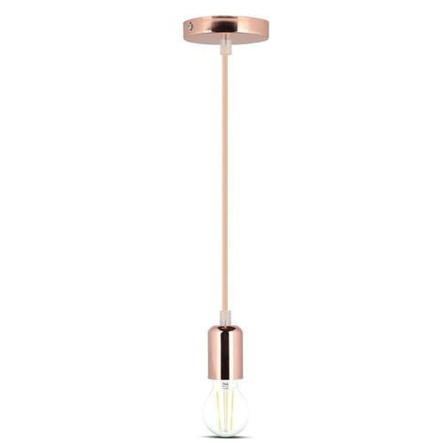 V-Tac Lampenfassung - Roségold, E27