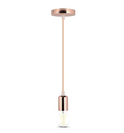 V-Tac Lampenfassung - Roségold, E27