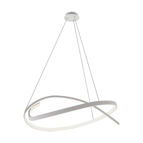 48W LED Metall-Deckenleuchte - 800x1200mm, 4000K, weiß, Triac-Dimmung