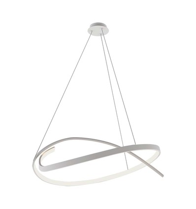 48W LED Metall-Deckenleuchte - 800x1200mm, 4000K, weiß, Triac-Dimmung