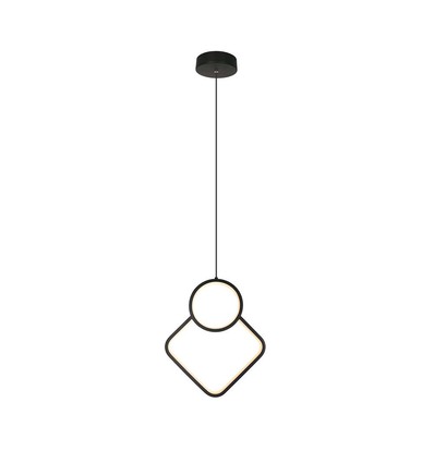 12W Designer-Pendelleuchte Metall - L280 x H1800mm, 1300lm, inkl. Leuchtmittel