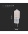 G4 1,1W LED Leuchtmittel, 12V - Samsung LED Chip, 100lm, 300°, Kunststoff, 5 Jahre Garantie