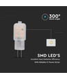 G4 1,1W LED Leuchtmittel, 12V - Samsung LED Chip, 100lm, 300°, Kunststoff, 5 Jahre Garantie