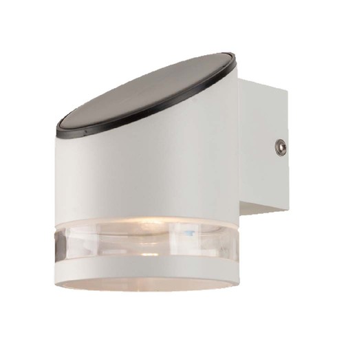 1W Solar Wandleuchte mit Sensor - 3000K, IP54, Bewegungsmelder, warmweiß