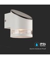 1W Solar Wandleuchte mit Sensor - 3000K, IP54, Bewegungsmelder, warmweiß
