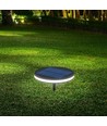2W Solar LED Spot mit Erdspieß - IP54, 3000K, schwarz, 1.8W Solarpanel, inkl. Batterie