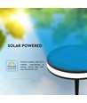 2W Solar LED Spot mit Erdspieß - IP54, 3000K, schwarz, 1.8W Solarpanel, inkl. Batterie