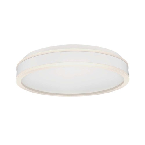 38W LED Designer Deckenleuchte - Ø40cm, 4000K, weißer Rand, inkl. Leuchtmittel