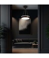 12W Designer Pendelleuchte - Ø24cm, 1280lm, schwarz, 4000K, IP20 Innenbereich
