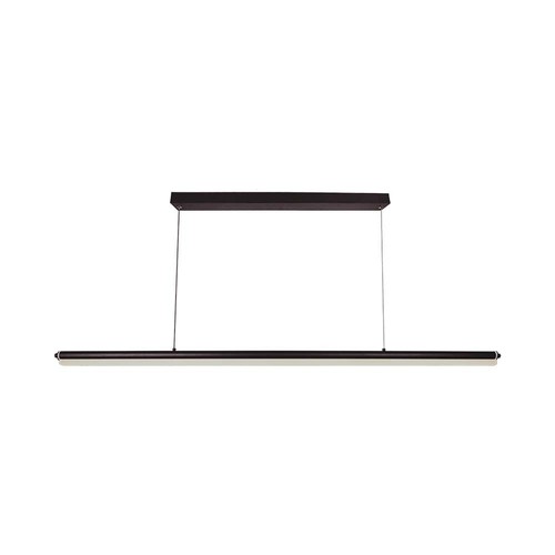 23W LED Designer Pendelleuchte / Kronleuchter - 2130lm, schwarz, rechteckig, 123x110cm, 4000K, IP20