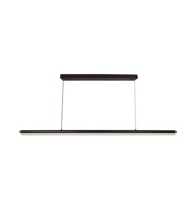 23W LED Designer Pendelleuchte / Kronleuchter - 2130lm, schwarz, rechteckig, 123x110cm, 4000K, IP20