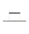 23W LED Designer Pendelleuchte / Kronleuchter - 2130lm, schwarz, rechteckig, 123x110cm, 4000K, IP20