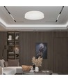 24W LED Designer Deckenleuchte - Ø40cm, 2500lm, 4000K, weiß, rund