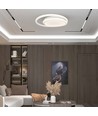 24W LED Designer Deckenleuchte - Ø30cm, 105lm/W, weiß, rund, 4000K, inkl. Leuchtmittel