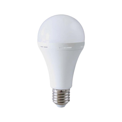 E27 12W LED Leuchtmittel mit Notlicht - A80, 4000K, 3,5-4,5 Stunden Akkulaufzeit, wiederaufladbar