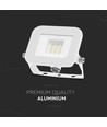 10W LED Flutlichtstrahler, weiß - Samsung LED chip, IP65, ultra-flaches Design, 3000K, Außenbereich