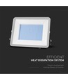200W LED Flutlichtstrahler, Samsung LED chip - 185lm/W, IP65, 6500K, schwarz, 5 Jahre Garantie