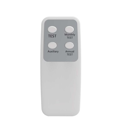 Fernbedienung für VT-995 Notausgangsschild - 3-5 Meter Reichweite, weiß, 2x AA Batterien
