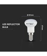 2,9W Lampe - R39, Kunststoff, Samsung Chip, 3000K