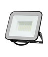50W LED Flutlicht mit Samsung Chip - 100lm/W, IP65, graues Gehäuse, 6500K, Außenbereich
