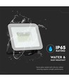 50W LED Flutlicht mit Samsung Chip - 100lm/W, IP65, graues Gehäuse, 6500K, Außenbereich