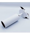 12W Ø5,2cm Einbaustrahler dimmbar RA90 - Ausschnitt: Ø5,5 cm, Maße: Ø5,2 cm, Weiß