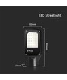 50W LED Straßenlampe - 6500K