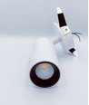 12W Ø5,2cm Einbaustrahler dimmbar RA90 - Ausschnitt: Ø5,5 cm, Maße: Ø5,2 cm, Weiß