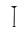 2W LED Solar Gartenstrahler mit Erdspieß - IP65, 3-in-1 CCT, schwarz, Bewegungsmelder, Aluminiumfuß