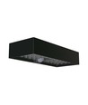 6W LED Solar Wandleuchte mit Sensor - 900lm, IP65, schwarz, 4000K, inkl. Batterie